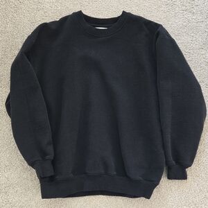 Wilfred Women's Black Crewneck Sweatshirt Aritzia